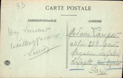 VINTAGE POSTCARD Aix Les Bains And lake of Le Bourget