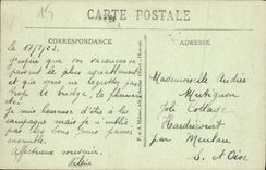 VINTAGE POSTCARD Chaudesaigues Panorama