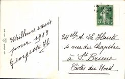 CPA Fantaisie Bonne Annee