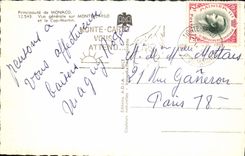 CPM Principaute de Monaco Vue generale sur Monte Carlo et le Cap Martin