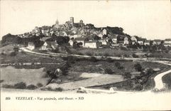 CPA Vezelay Vue Generale 