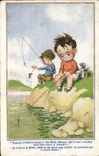 VINTAGE POSTCARD Race I Belleve most off the Bible Jimmy Children
