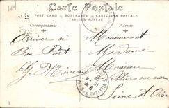 CPA Chateau de Chambord Escalier de l'Aile Francois 1er