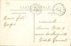 VINTAGE POSTCARD Nogent On the Marne the Church