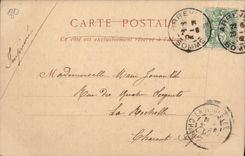 VINTAGE POSTCARD Abbeville the Church Saint Paul Retable