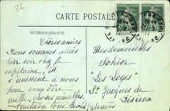 CPA Poitiers Rue Carnot Tramway