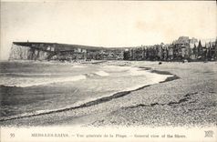 CPA Mers Les Bains Vue Generale de la Plage
