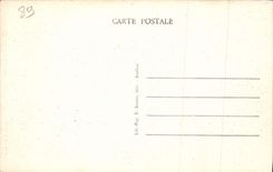 Valle de Avallon de la POSTAL de la VENDIMIA de los sitios pintorescos del primo una esquina del camino del valle de Pontaubert