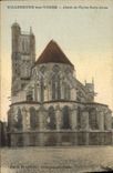CPA Villeneuve Sur Yonne Abside de l'Eglise Notre Dame