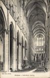 CPA Amiens La Cathedrale La nef