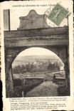 CPA Perouges La Porte Vue sur Meximieux et la Vallee du Longevent Vignette Tuberculose