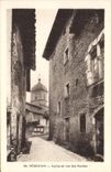 CPA Perouges Eglise et rue des Rondes