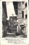 CPA Perouges Rue de la Place La Maison Cazin et la maison du general Messimy