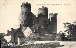 CPA Bourbon L'Archambault Allier Le Chateau