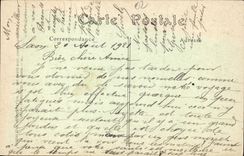 VINTAGE POSTCARD Cathedral of Laon