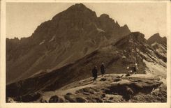 VINTAGE POSTCARD Massive of Large Galibier and table of Orientation