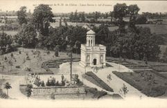 CPA Pelerigage de Notre Dame du Chene Lieux Saints a vol d'Oiseau