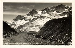 VINTAGE POSTCARD Road of Iseran