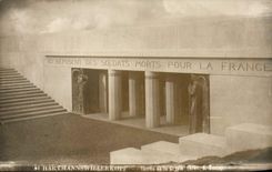 VINTAGE POSTCARD Hartmannswillerkpof Militaria