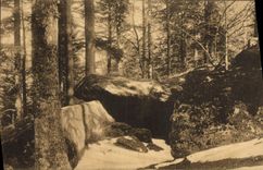 VINTAGE POSTCARD Odilienberg Druidenhohle