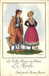 CPA Les Vieilles Provinces de France La Marche Farines Jammet Folklore