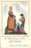 CPA Les Vieilles Provinces de France La Savoie Folklore Farines Jammet