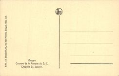 VINTAGE POSTCARD Jesus Exonerates Mr. Madeleine