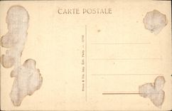 VINTAGE POSTCARD Museum of Louvre Paris To last Head of old man