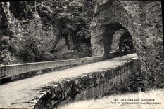 CPA Les Grands Goulets Le Pont de la Vernaison aux Barraques
