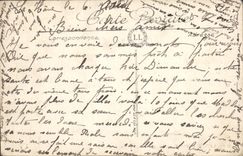 VINTAGE POSTCARD Sainte Address Seen from of the Palate of the Regattas