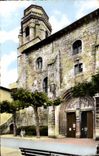 MODERN CARD the Dimension Holy Basque Jean de Luz the church St Jean