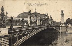 CPA Paris Le Pont Alexandre III