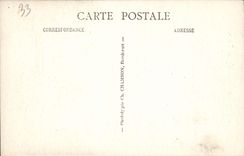 VINTAGE POSTCARD Bordeaux Fieche Saint Michel