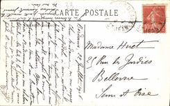 CPA Bordeaux L'Eglise Sainte Croix