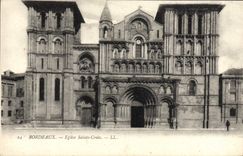CPA Bordeaux Eglise Sainte Croix