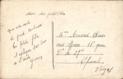 CPA Fantaisie Enfant 1er Avril Fleurs