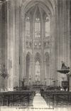 VINTAGE POSTCARD Interior Nantes Of the Cathedral