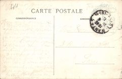 VINTAGE POSTCARD Interior Nantes Of the Cathedral