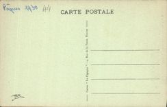 VINTAGE POSTCARD Nantes House Street De Verdun