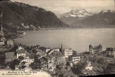 CPA Monfreux Et La Dent Du Midi