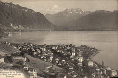 CPA Monfreux Et La Dent Du Midi prise de Chernex