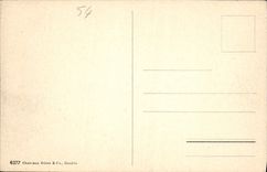 VINTAGE POSTCARD Monfreux And Dent du midi taken of Chernex