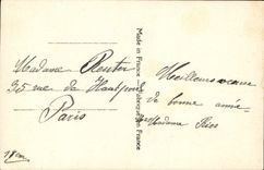 CPA Bonne Annee Fleurs