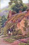 VINTAGE POSTCARD Bilge Close Cambric house