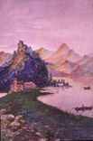 VINTAGE POSTCARD Bilge Close Cambric Fantasy Landscape