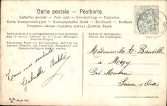 CPA Bonne Annee Fer a cheval