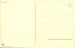 VINTAGE POSTCARD Painting Boat