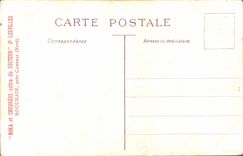 CPA Bouchain Pres Cambrai Musicien