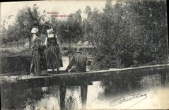 CPA Scenes Champetres Folklore 