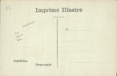 POSTAL Avignon de la VENDIMIA el orujo del De Jacques de la Campana-torre que supera el hotel del vlle